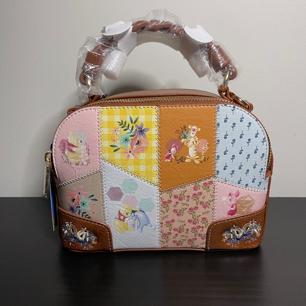 Danielle Nicole Pooh's Friendship Quilt Satchel